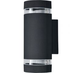 Уличный настенный светильник Apeyron 2хmax 35вт gu10, ip54, чёрный, алюминий 11-132 