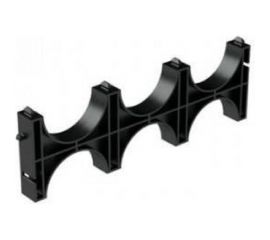 Тройной кластер-держатель расстояния для труб 110 мм ООО МеталлТоргСтрой 300 шт. Кл300 110-3 