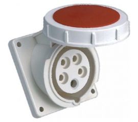 Стационарная внутренняя угловая розетка EKF 4352 3Р РЕ N 63А 380В IP67 PROxima SQps-4352-63-380 ps-4352-63-380 