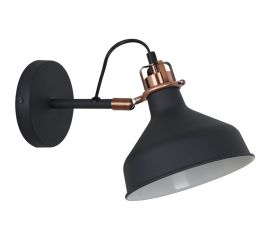 Настенный светильник Camelion WML-425 C62 черный+медь, Amsterdam, 1хE27, 40Вт, 230В, металл 13020 