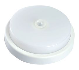 Светодиодный пылевлагозащищенный светильник FERON с ик-датчиком al3016 12w 4000k ip65 белый, 48564 