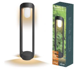 Садово-парковый светильник столб duwi Nuovo, Е27, IP54, 120х150х600мм литой алюминий, черный 24384 7 