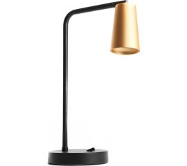 Светильник FERON под лампу DE185 BELL MR16 35W, 230V, GU10, золото и черный 48426 