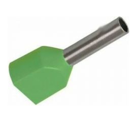 Наконечник-гильза НГИ2 General Lighting Systems GNGI-E2-2x1-8 светло-зеленый с напылением 475765 