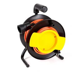 Силовой удлинитель МПП УДЛИНИТЕЛЬ одна розетка на катушке без заземления 30 метров\УС-1-30 1 роз б\з ПВС 2*0,75 30 м\220В 999000000000601 