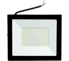 Светодиодный прожектор SAFFIT sfl90-100 ip65 100w 4000k черный, 55230 