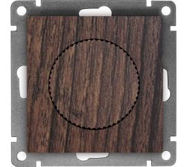 Светорегулятор (диммер) UNIVersal серия афина, с/у, 3а, 220в, 500вт, венге еврослот A0101-V 