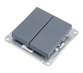 Переключатель Schneider Electric AtlasDesign Грифель 2-клавишный сх.6, 10АХ, механизм SE ATN000765 