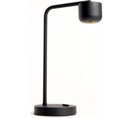 Настольный светильник под лампу FERON DE365 ECHO 12W, 230V, GX53, черный, с антибликовой сеточкой 48404 