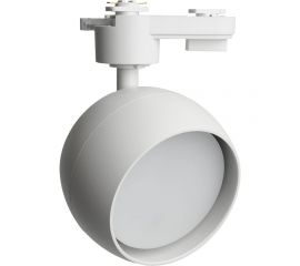 Трековый однофазный светильник на шинопровод FERON al164 под лампу gx53, белый, 48546 