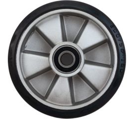 Колесо для гидравлической тележки 200 мм, Rub, алюминий, с подшипником WILMART 200 bear 