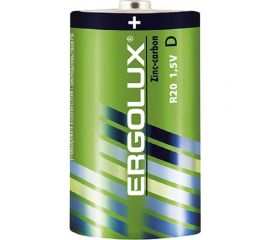 Батарейка Ergolux 1.5В, R20, SR2 12442 