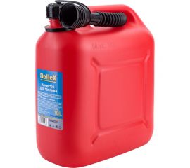 ??анистра пластмассовая для топлива с носиком 10 л DolleX KPN-010 