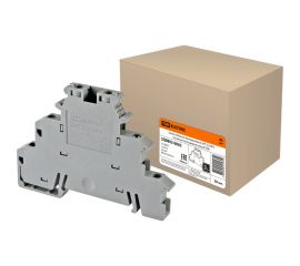 Наборный зажим TDM ЗНТ 2,5-3PV (трехуровневый; серый) SQ0803-0063 