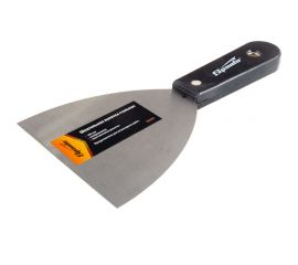 Шпательная лопатка SPARTA стальная, 100 мм, полированная, пластмассовая ручка 852425 