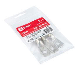 Силовой наконечник EKF, PROxima JG-35-8-9 медный, луженый 3шт jg-35-8-9r 