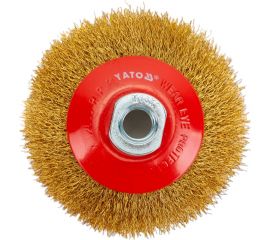 Щетка-крацовка для УШМ 100 мм YATO YT-4761 