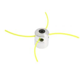 Катушка для триммера с адаптерами, алюминиевый корпус, леска 2-2.4 мм, М10x1.25 левая ТУНДРА 7907097 