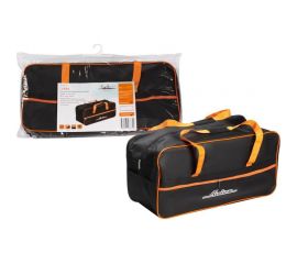 Дорожная автомобильная большая сумка Airline 54х29х20 см, черная/оранжевая AR-BAG-02 