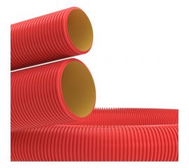 Труба ПНД DKC, с протяжкой двустенная 90мм 50м 121990 