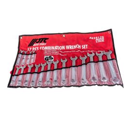 Набор комбинированных ключей JTC 8-27мм 17 предметов 1-AE2417S 
