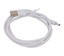 Зарядный универсальный дата-кабель USB-TYPE C Nord-Yada TPE 2А, 1м белый 908931 
