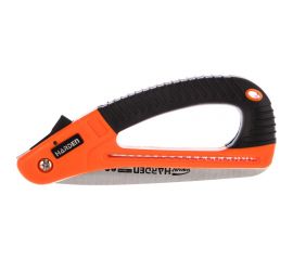 Складная пила HARDEN универсальная с дополнительной защитой руки, зуб 3D, 180 мм. 631302 