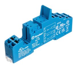 Розетка Finder с клеммами push-in для реле 40.51, 40.52, 40.61, 40.62, 44.52, 44.62 и мод, 95P5SMA 