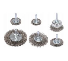 Набор щеток-крацовок 6 шт YATO YT-47593 