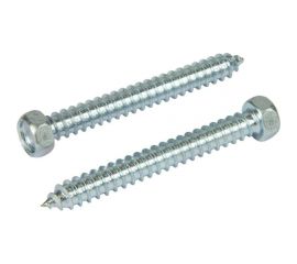 Саморез ЦКИ DIN 7976, 4.2х13 остроконечный, Ц, SW7, уп. 1000 шт. 62026 