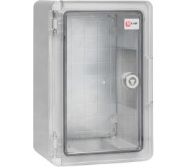 Пластиковый щит с монтажной платой EKF, прозрачная дверь 300х200х130 мм IP65 PROxima PBT65MP001 