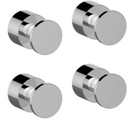 Комплект крючков IDDIS 4 шт., хром HOK4SC0i41 