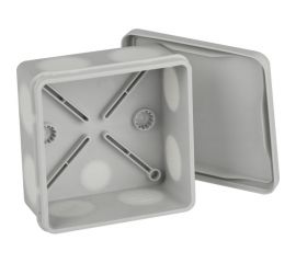 Распаячная коробка ЭРА KOR100100509g2MP двухкомпонентная, безгалогенн??я, атмосферостойкая, 100x100x50мм Б0060291 