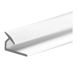 ПВХ профиль Центурион 3 мм, внутренний угол, белый, 2,44 м 14645 