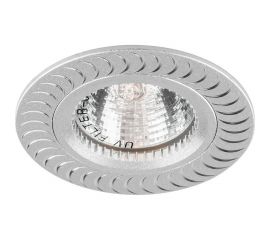 Встраиваемый потолочный светильник FERON MR16 G5.3 серебро, GS-M392 17927 