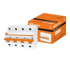 Автоматический выключатель TDM ВА47-100, 4Р, 125А, 10кА, характеристика С SQ0207-0092 