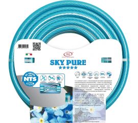 Пищевой противоскручивающийся шланг GLQ .SKY PURE NTS 3/4" 25м 