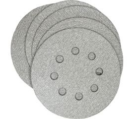 Диск шлифовальный White на бумажной основе 8 отверстий, 125 мм, Р120 Abraforce 164922 