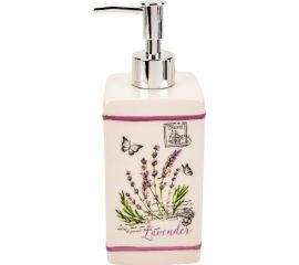 Дозатор для жидкого мыла Рыжий кот Лаванда керамика DIS-LAV 004393 