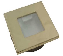 Светильник Светкомплект Hj23 рв мебельный квадратный золото HJ23PB 