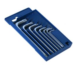 Ключи-звездочки SANTOOL Т9-Т40 в пластмассовом футляре 8 шт/уп 031656 