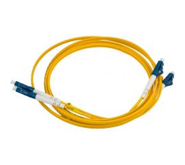 Оптический патч-корд TopLAN, дуплексный, LC/UPC-LC/UPC, SM 9/125, 2 м, DPC-TOP-652-LC/U-LC/U-2.0 