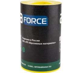 Бумага наждачная (5 м; 115 мм; Р180; желтая) Abraforce 26600 