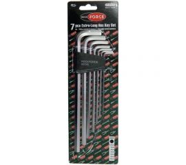 Набор шестигранных экстрадлинных ключей ROCKFORCE 2.5-10мм RF-5072XL 