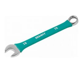 Комбинированный ключ ВОЛАТ 15 мм в прорезиненной оплетке 16060-15 