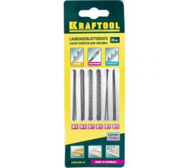 Набор пилок для лобзика 20 шт. (пилки с двойным зубом, спиральные пилки, пилки по металлу) Kraftool 15348-H20_z01 