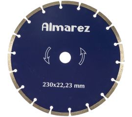 Диск отрезной алмазный Кирпич/блок (230х22.23 мм) Almarez 304230 