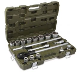 Набор головок и принадлежностей Дело Техники 3/4"", 17 предметов 630717 