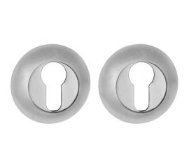 Накладка под цилиндр PUNTO ET TL SSC-16 сатинированный хром 40167 