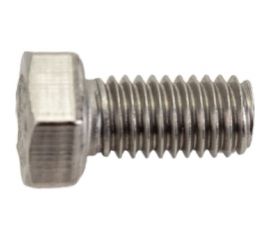 Нержавеющий болт с шестигранной головкой KREPFIELD M5x10 мм, DIN 933, А2, полная резьба, 30 шт. 933А2БОЛТ5Х10-30 